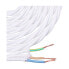 Cable EDM 3 x 1 mm White 5 m