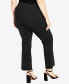 Фото #3 товара Plus Size Super Stretch Regular Length Trouser Pant