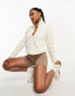 Фото #6 товара Columbia Benton Springs 1/2 snap fleece in cream