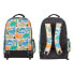 Фото #6 товара MILAN 6 Zip Wheeled Backpack 25L Dinos Special Series