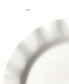 Фото #1 товара by Laura Johnson Signature Ruffle White Dinner Plate