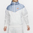 Фото #3 товара Nike 拼接色梭织连帽夹克外套 男款 白蓝拼接 / Куртка Nike Trendy_Clothing Featured_Jacket AR2192-105