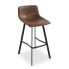 Stool Versa Edvin Brown 49 x 88 x 42 cm (2 Units)