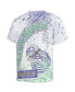 Men's White Seattle Seahawks Big and Tall Allover Print T-shirt Белый, 4XB - фото #3