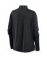 ფოტო #4 პროდუქტის Women's Black Colorado Rockies Primetime Raglan Quarter-Zip Top