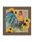 Фото #1 товара Jean Plout 'Country Time Rooster' Canvas Art - 18" x 18"