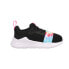 Фото #1 товара Puma Wired Run Tie Dye Lace Up Infant Girls Black Sneakers Casual Shoes 381549-