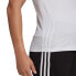 ფოტო #5 პროდუქტის ADIDAS Essentials Slim 3 Stripes short sleeve T-shirt