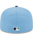 Men's Light Blue, Navy Chicago White Sox Green Undervisor 59FIFTY Fitted Hat