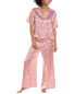 Johnny Was Brooklyn Silk Pajama Women's