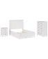 Фото #2 товара Hedworth Queen Bed 3pc (Queen Bed + Chest + Nightstand)