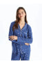 Фото #3 товара Пижама LC WAIKIKI Набор пижамы с рисунком и длинным рукавом для женщин