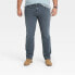 Фото #1 товара Men's Big & Tall Athletic Fit Jeans - Goodfellow & Co Navy 40x36
