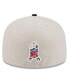 ფოტო #4 პროდუქტის Men's Stone, Black Las Vegas Raiders 2023 Salute To Service 59FIFTY Fitted Hat