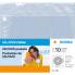 HERMA CD/DVD pockets - 145x135 mm 5 pockets - Sleeve case - 2 discs - Transparent - Polypropylene (PP) - 120 mm - 145 mm