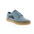 Lakai Griffin MS1220227A00 Mens Gray Suede Skate Inspired Sneakers Shoes