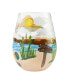 Фото #3 товара LOLITA Beach Please Stemless Wine Glass