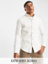 Фото #1 товара ASOS DESIGN brushed oxford shirt in off white