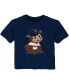 ფოტო #1 პროდუქტის Infant Boys and Girls Navy Minnesota Twins Baby Mascot T-shirt