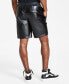 ფოტო #2 პროდუქტის Men's Jax Faux Leather 7" Shorts, Created for Macy's