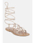 ფოტო #1 პროდუქტის BAXEA Womens Handcrafted Tie Up String Flats