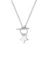 Seol + Gold x Sophie Floyd sterling silver t-bar star charm necklace