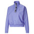 Фото #1 товара Толстовка женская PUMA Training Strong Woven 1/4 Zip Pullover Purple 52408228