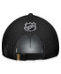 Фото #2 товара Men's Gray, Black Vegas Golden Knights Authentic Pro Home Ice Trucker Adjustable Hat