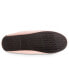 Women's Faux Leather Vivienne Moc Slippers