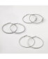 ფოტო #3 პროდუქტის Trio Snake Hoop Earring Set