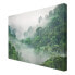 Фото #1 товара Leinwandbild Dschungel im Nebel II