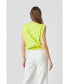 ფოტო #2 პროდუქტის Women's Powder Shoulder Sleeveless Top