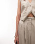 Фото #8 товара Topshop waistcoat in beige marl