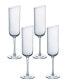 Фото #1 товара New Moon Flute Champagne Set of 4