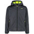 Asphalt Mel / Yellow Fluo