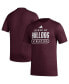 Фото #1 товара Men's Maroon Mississippi State Bulldogs AEROREADY Pregame T-shirt