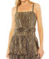 ფოტო #3 პროდუქტის Women's Ieena Ruffle Tiered Buckle Detail Dress