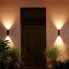 Signify Philips Hue White and colour ambience Appear Outdoor wall light - Outdoor wall lighting - Black - LED - Non-changeable bulb(s) - Variable - 2000 K