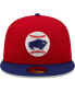 Фото #4 товара Men's Red Buffalo Bisons Authentic Collection 59FIFTY Fitted Hat