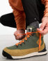 The North Face Back-To-Berkeley IV waterproof hiking boots in khaki and stone