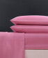 Фото #3 товара Solid Satin 4 Piece Sheet Set, King