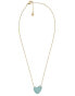 Фото #2 товара Romantic Sofie Sea Glass Gold Plated Necklace SKJ1801710