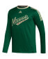 Фото #2 товара Men's Green Minnesota Wild AEROREADY® Long Sleeve T-shirt