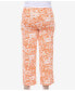 ფოტო #4 პროდუქტის Plus Size Floral Paisley Palazzo Pants