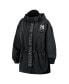 Women's Black New York Yankees Full-Zip Windbreaker Hoodie Jacket