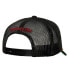 ფოტო #3 პროდუქტის Men's Black Chicago Bulls Hardwood Classics Gold Leaf Mesh Trucker Snapback Hat