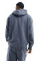 New Balance Iconic collegiate graphic hoodie in grey