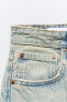 Trf straight-leg mid-rise jeans