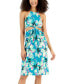 Фото #1 товара Платье купальное женское Miken Halter Twist-Front Cover-Up, создано для Macy's