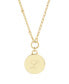 Фото #1 товара brook & york 14K Gold Plated Paige Initial Pendant